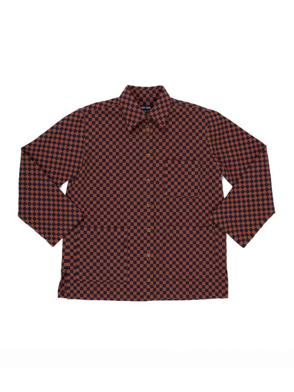 Ilana Kohn checkered Melvin shirt sz s